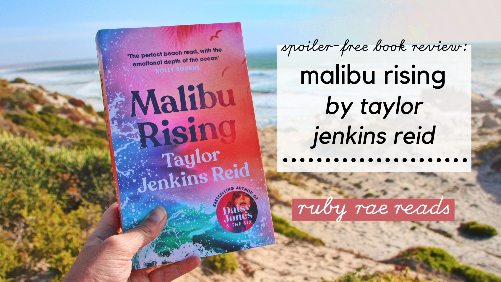 Mnalibu Rising MALIBU RISING BY TAYLOR JENKINS REID // spoiler-free book review ...