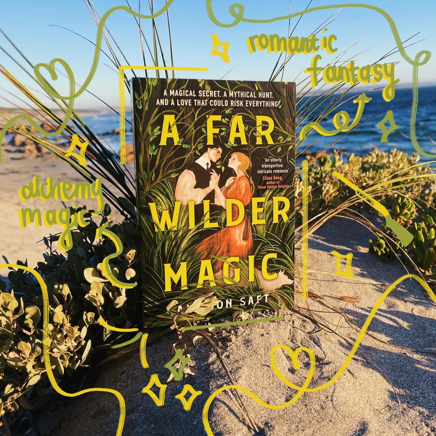 🍃 hi hello friends! What are your favourite romantic fantasy books?

So it turns out I did read books last year, and this is one of them. Only fashionably late of course, but please give me like 5 minutes of your time to shove ‘A FAR WILDER MAGIC’ by Allison Saft in your face 😍

This book is truly... transportive is the only word I want to describe it with. From the beautiful writing, to this weird setting that is so me and yes I want to move to a misty forest, to the electric romance, its all PERFECTION ✨

This YA fantasy book is fused with mythology and romance and everything eerie and you simply MUST read it right now. Like go away and be in awe with me PLEASE 🏹

I just posted a reel ofc, and my full spoiler-free review ON THE BLOG ~ link in bio 🦊

Happy reading 📖
xo
Ruby

- - - -
#afarwildermagic #allisonsaft #yabookstagram #fantasyromancebooks #fantasybooklover