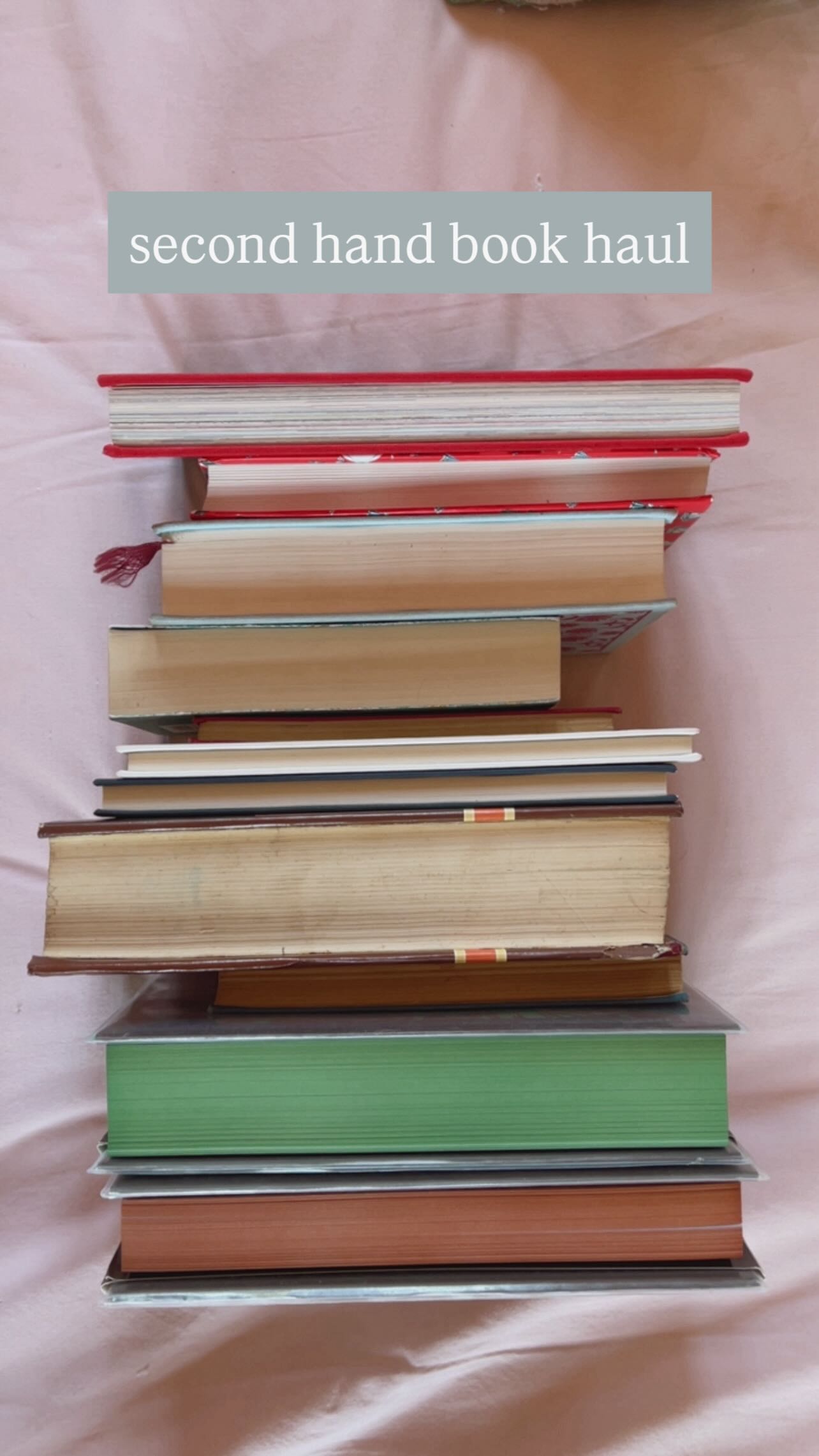 grateful for ~not~ reining myself in on these because HELLO 😍 

✨ hi hello friends! What books have you added to your shelves recently?

My windows are locked and you can’t get in to take any of these 🙊
🤤 The Tempest ~ Cambridge Univ Press
🤤The Plays of JM Barrie
🤤Monica Dickens collection
🤤Paper Mill Press ~The Wizard of Oz AND Alice’s Adventures in Wonderland (+ Alice washi tape)
🤤Sense & Sensibility ~ Vintage classics
🤤Through The Looking Glass ~ Macmillan
🤤Penguin Clothbound ~ Sense & Sensibility AND Alice’s Adventures in Wonderland, illustrated by Yayoi Kusama AND The Little Prince
🤤Shakespeare in Autumn AND Anne of Green Gables ~ Harper Collins Fall Seasons
🤤These Violent Delights ~ Hodderscape Vault
🤤Carrie Soto Is Back ~ signed
🤤Happy Place ~ signed
🤤A Treasury of Children’s Classics
🤤Chiltern ~ Mansfield Park AND Sense & Sensibility AND Northanger Abbey with journal

I mean could you really blame me for these? 💞

Happy reading 📖
xo
Ruby

- - - -
#bookhaul #classicliterature #bookthrifting #usedbookstores #prettybooks