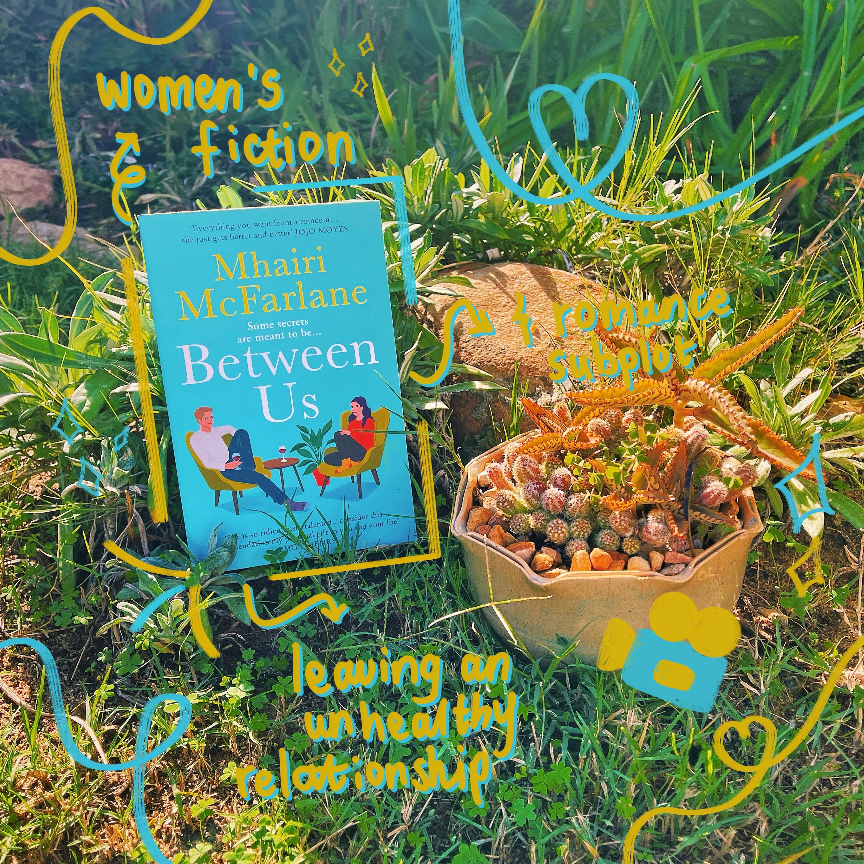 🪴 hi hello friends! Who are your auto-buy authors?

Allow me to introduce you to yet another book I read in 2026. No you are not dreaming. And boy am I proud of myself ngl. As you all know, I am very much obsessed and in love with the author so there will be much screaming in this review 🙊

‘BETWEEN US’ by @mhairimcf is a women’s fiction novel that follows Roisin and her friend group, including her long-time screenwriter boyfriend. He has a new tv shw coming out and some things seem distinctly reminiscent of Roisin’s personal life. One thing about Mhairi: she’s perfected the art of reminding us why we should dislike men and simultaneously giving you one to be obsessed with. A killer combination 😍

Here’s my 1000th moment talking about how funny Mhairi’s writing is and this book is no different. Her humour, which is very distinctly British btw, makes me feel dumb because I don’t always get the joke but I know what I’m reading is FUNNY. Don’t know who can relate since that’s hyper-specific but I hope I’m conveying the gravitas of this. I think what shocked me most was that I genuinely believed that man for a second. His story was convincing, and that’s the scariest and most real part about the book 💋

If you’re looking for a fabulous women’s fiction novel to solidify your hatred in men, you should read this. In seriousness, this is a vulnerable and real story about a woman coming to terms with her failed long-term relationship, sprinkled with a side friends-to-lovers romance 🫢

A huge thank you to @avonbooks for the eARC via Netgalley, ilysm!!! You can take a look at my aesthetic reel on the feed and ofc my spoiler-free book review ON THE BLOG ~ link in bio 🛋️

All the love and happy reading 📖
xo
Ruby

- - - -
#betweenus #mhairimcfarlane #womensfiction #romcombooks #chicklit