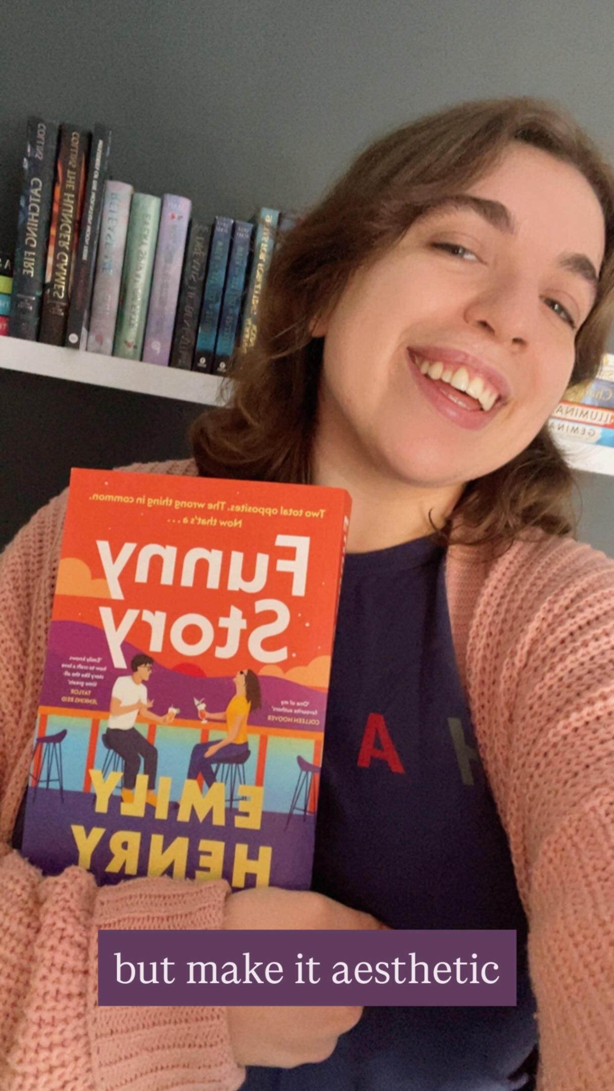 i really think you could love funny story 🧡

🛶 hi hello friends! What bookish location do you want to visit?

Can you believe I’ve finally caught up with all my reviews this year? Because I can’t. But I am very pleased to present what I think this a very beautiful montage to celebrate a beautiful book aka ‘FUNNY STORY’ by Emily Henry 🫶🏻

Within these pages you’ll find:
🍸 adult romcom
🍸 forced proximity / roommates to lovers
🍸 he cooks
🍸 librarian FMC
🍸 fake dating to make your exes jealous
🍸 witty banter
🍸 small town setting
🍸 swoony moments

Now off you go! Tysm to @vikingbooksuk for the eARC via Netgalley and to @penguinbookssouthafrica for the review copy! You can read my full spoiler-free review ON THE BLOG ~ link in bio 😍 

Happy reading 📖
xo
Ruby

- - - -
#funnystory #emilyhenry #romancebookrecs #bookaesthetics #fakedatingromance